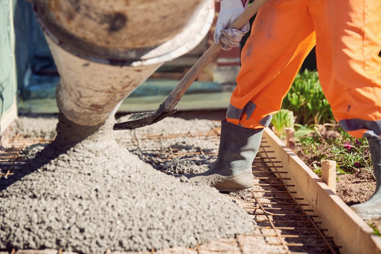 Concrete pouring