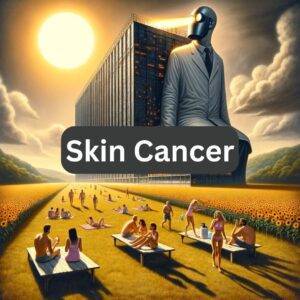 Skin cancer clip art