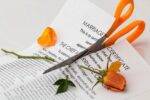 Marriage certificate cut in two Uncontested Divorce Streamlined Divorce Procedures