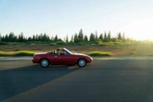 red convertible 