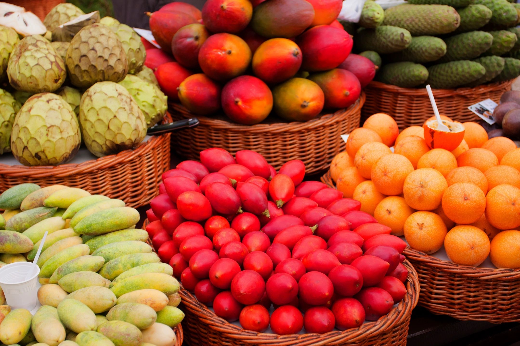 Fruits and vegetables