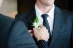 Groom at a wedding Grooms Can Personalize Their Wedding Look