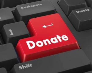 community donate button 