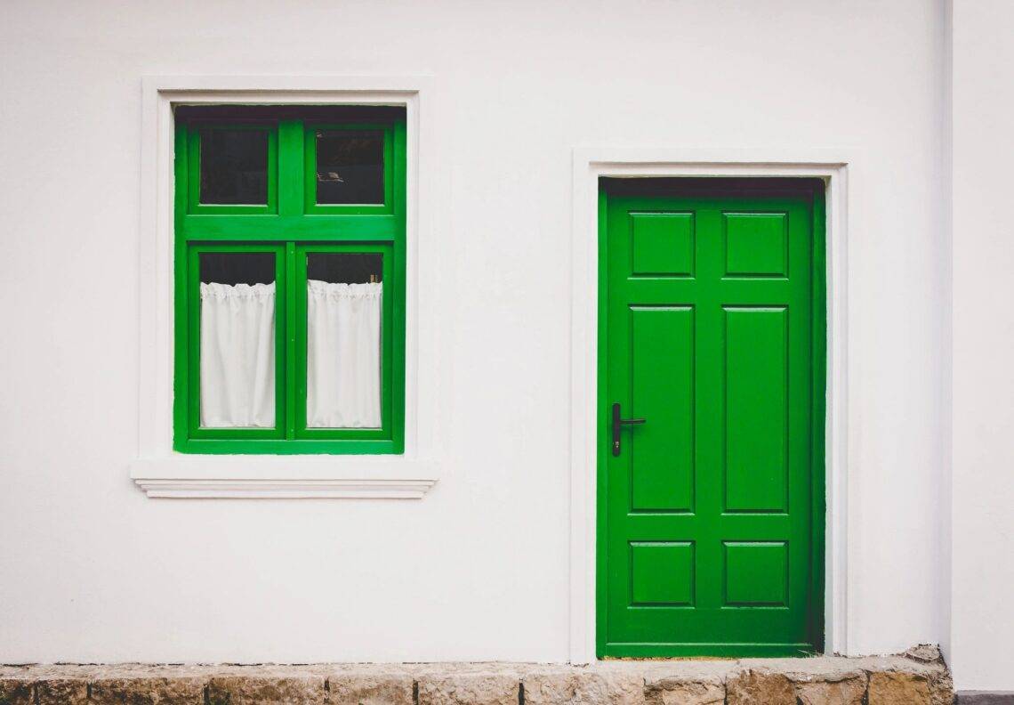 Property Ladder green door