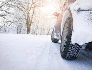 Winterize Your Vehicle tires in the snow