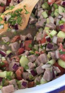 My Summer Vacation ceviche