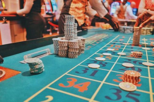 Casino Craps table