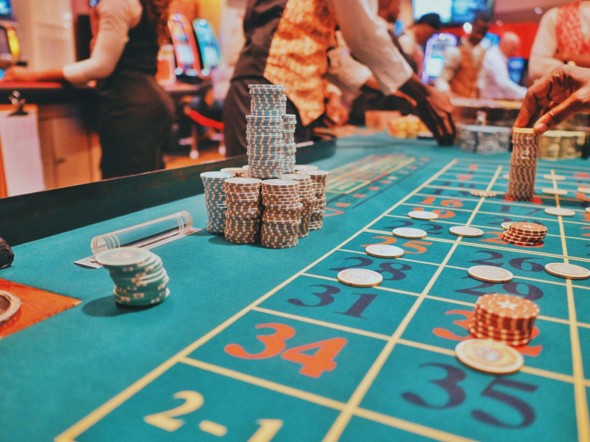 Casino Craps table
