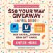 $50 Your Way Giveaway April 2026