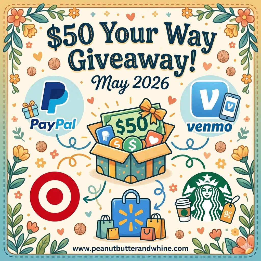 May 2026 $50 Your Way Giveaway logo