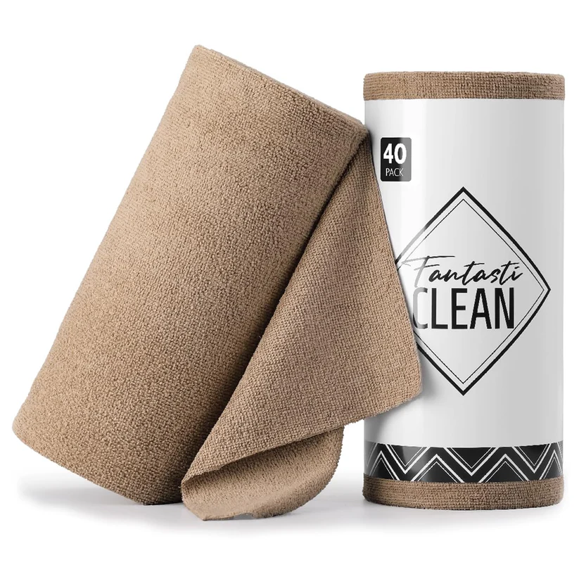 FantastiCLEAN Tear-Away Microfiber Cloth Roll