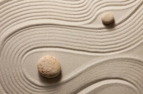 Sand and stones for Holistic post