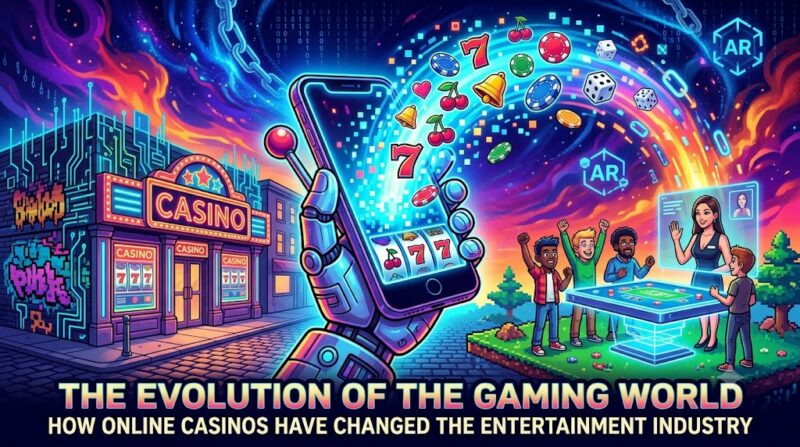 The Evolution of the Gaming World: How Online Casinos Have Changed the Entertainment Industry