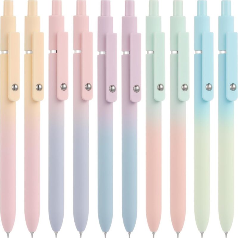 10Pcs Gel Pens, Black Ink Cute Amazon Prime days sale June 2026