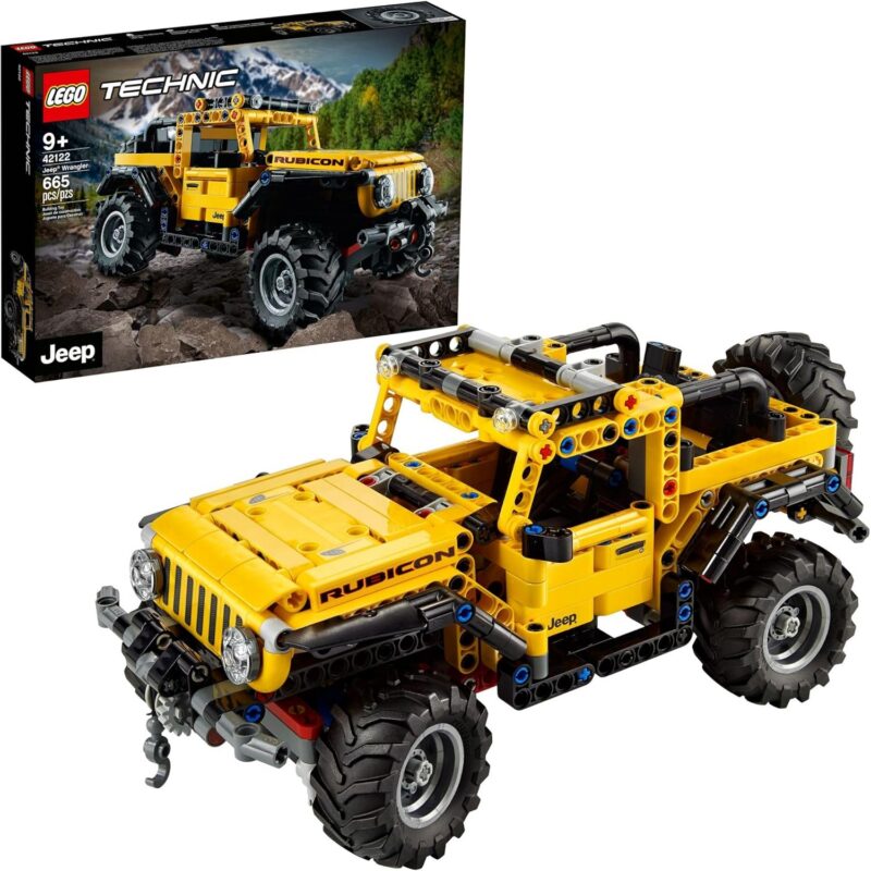 LEGO Technic Jeep Wrangler 4x4 Toy Car 42122 Model Building Kit - All Terrain Off Roader SUV Set Amazon Prime Sale Day June 2026