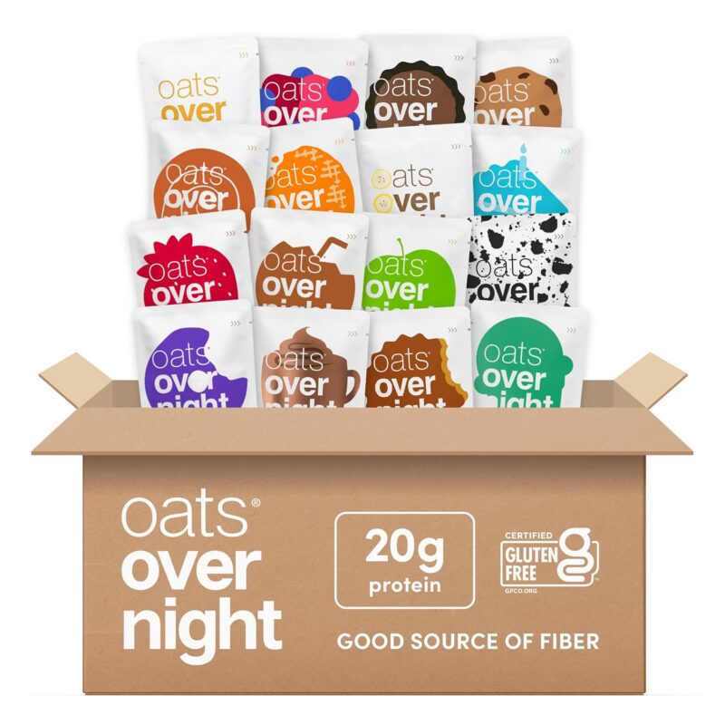 Oats Overnight Ultimate Variety Pack - High Protein, 5g Fiber Amazon Prime Days June 2026