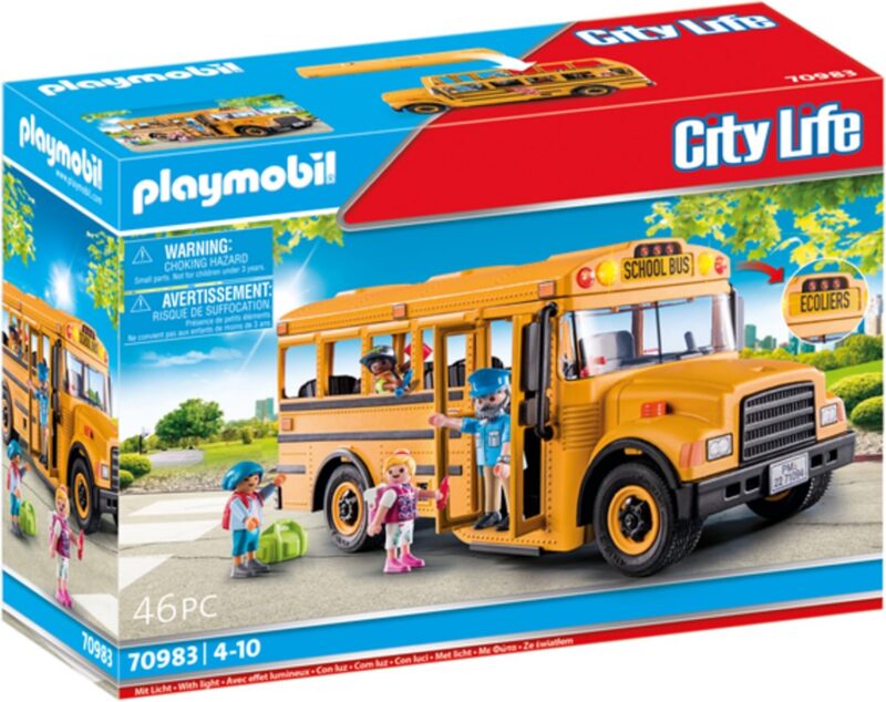 Playmobil School Bus with Accessories and 4 Figures Amazon Prime Sales June 2026