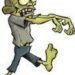 Zombie cartoon for Aching Feet