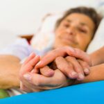 Patient and caregiver. Stroke Recovery