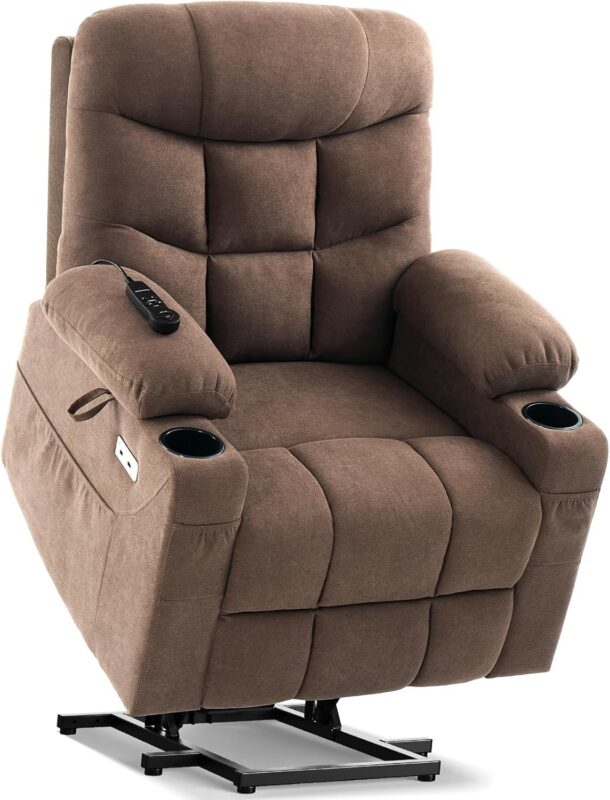 Powerlift Chair in Brown
