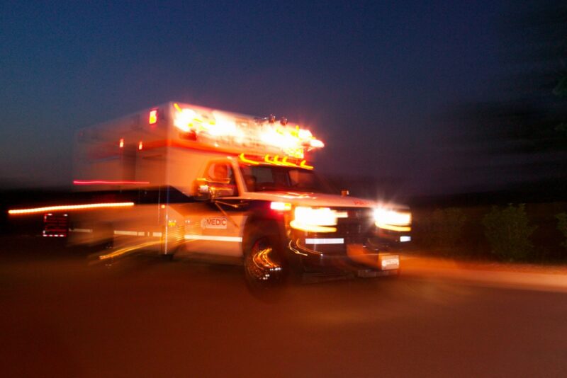 Ambulance emergency medical services 